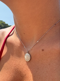 Sand necklace • Silver