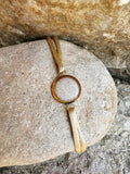 Sand bracelet • Silk • Gold